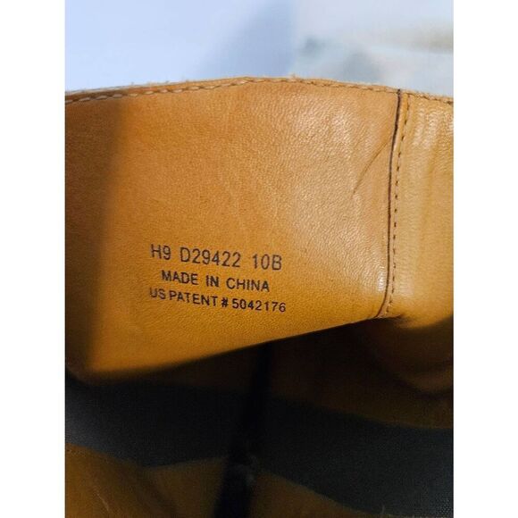 Cole Haan tan leather wedge heeled boots. Size 10 - Picture 5 of 5